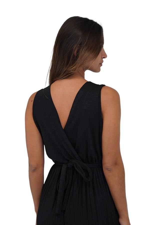 Macacão Plissado Lurex