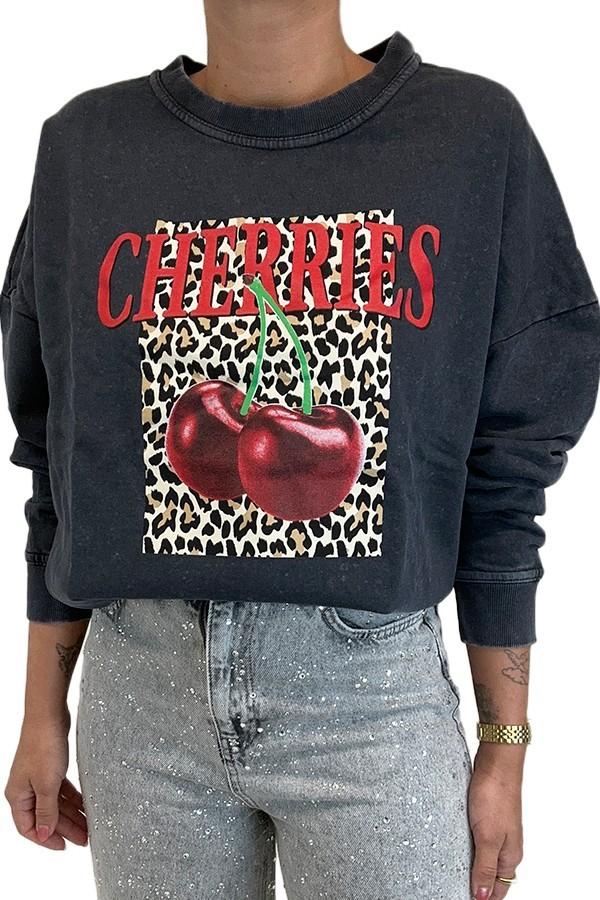 Sweatshirt "Cherries"