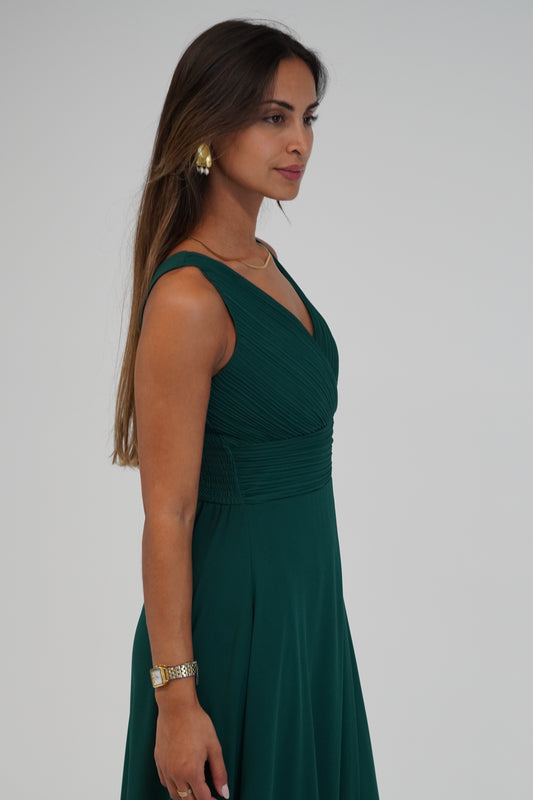 Vestido comprido Verde escuro