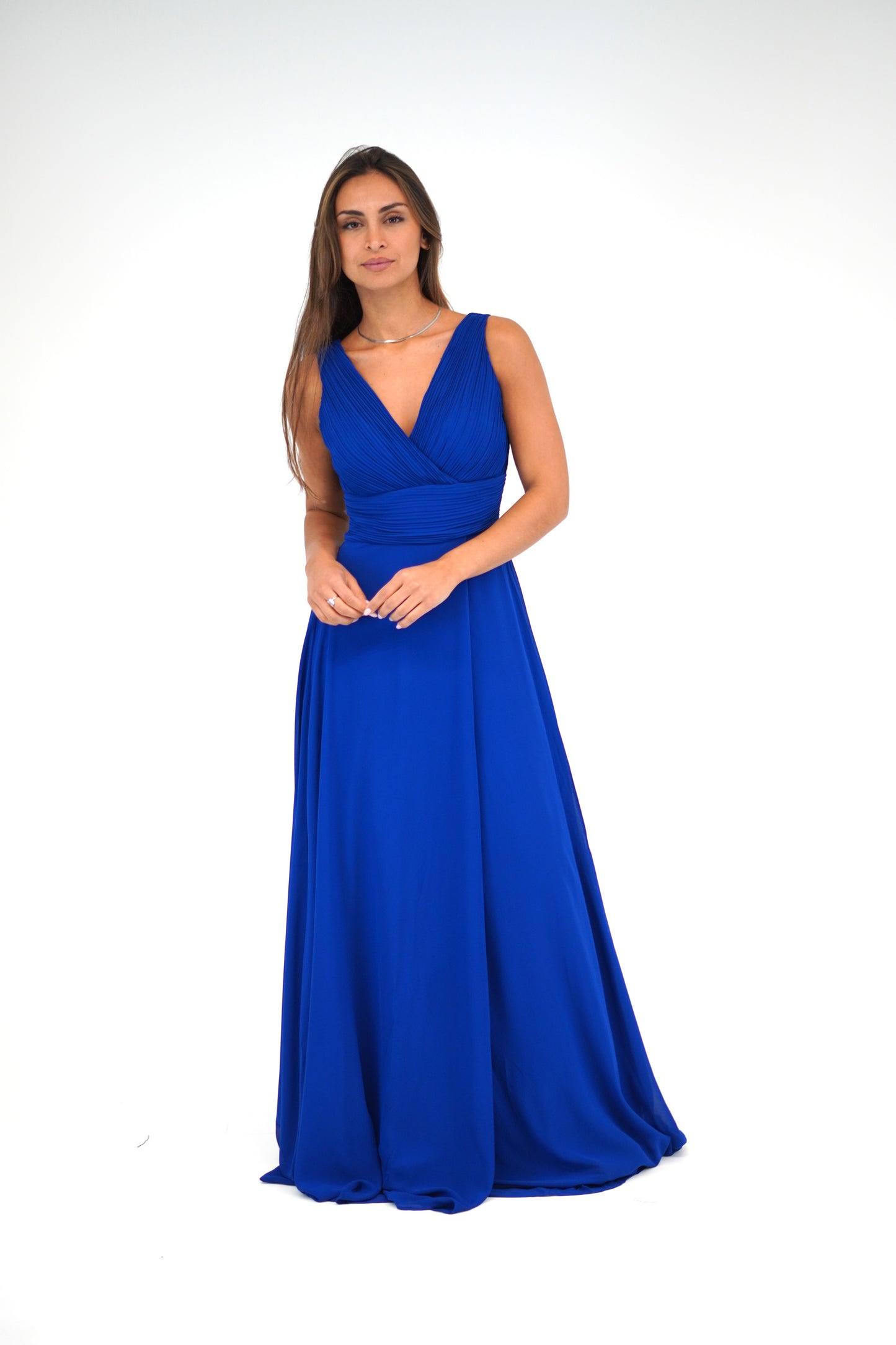 Vestido comprido Azulão