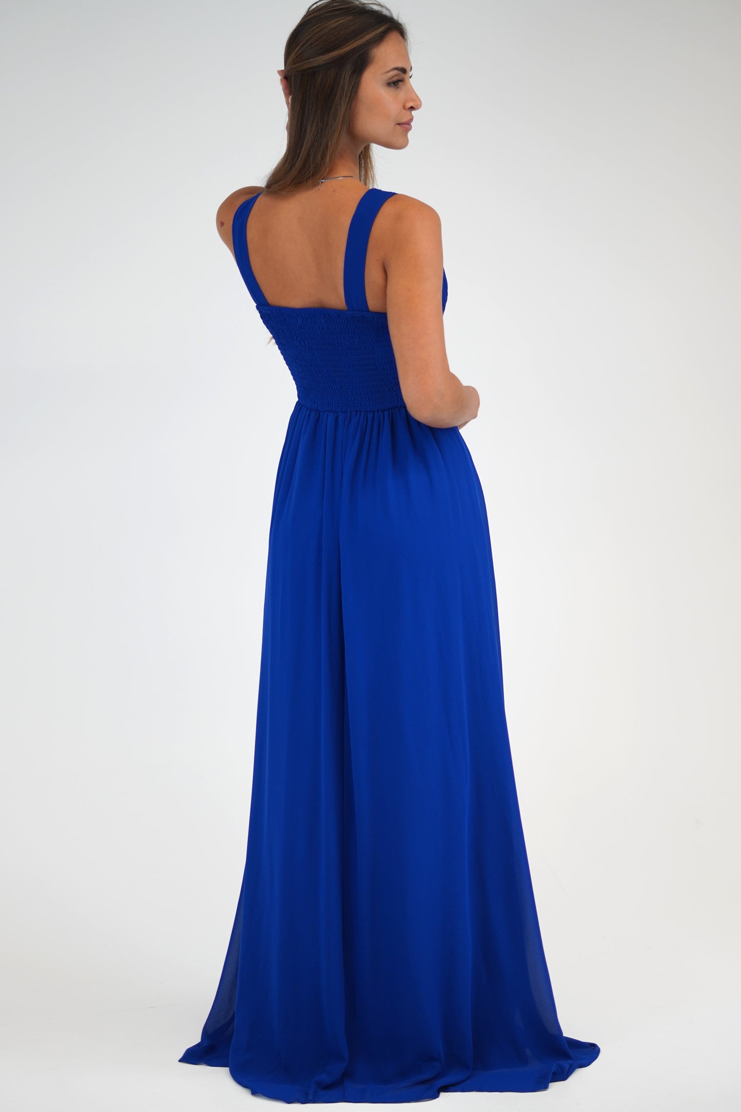Vestido comprido Azulão