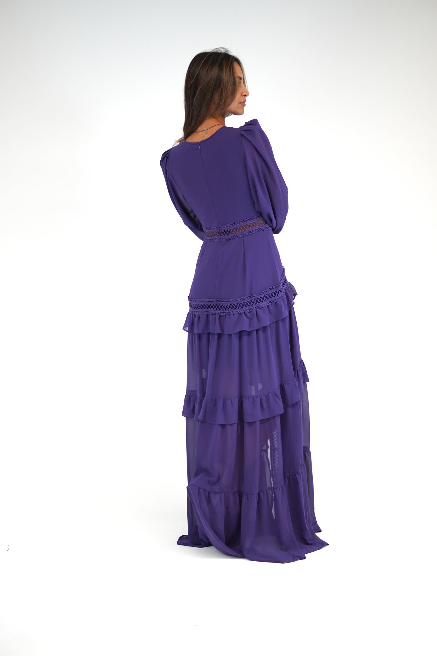 Vestido Grego Roxo