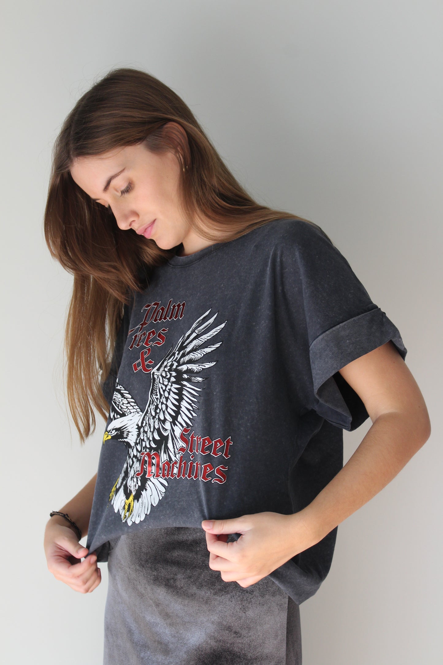 T-shirt gráfica "Palm trees"