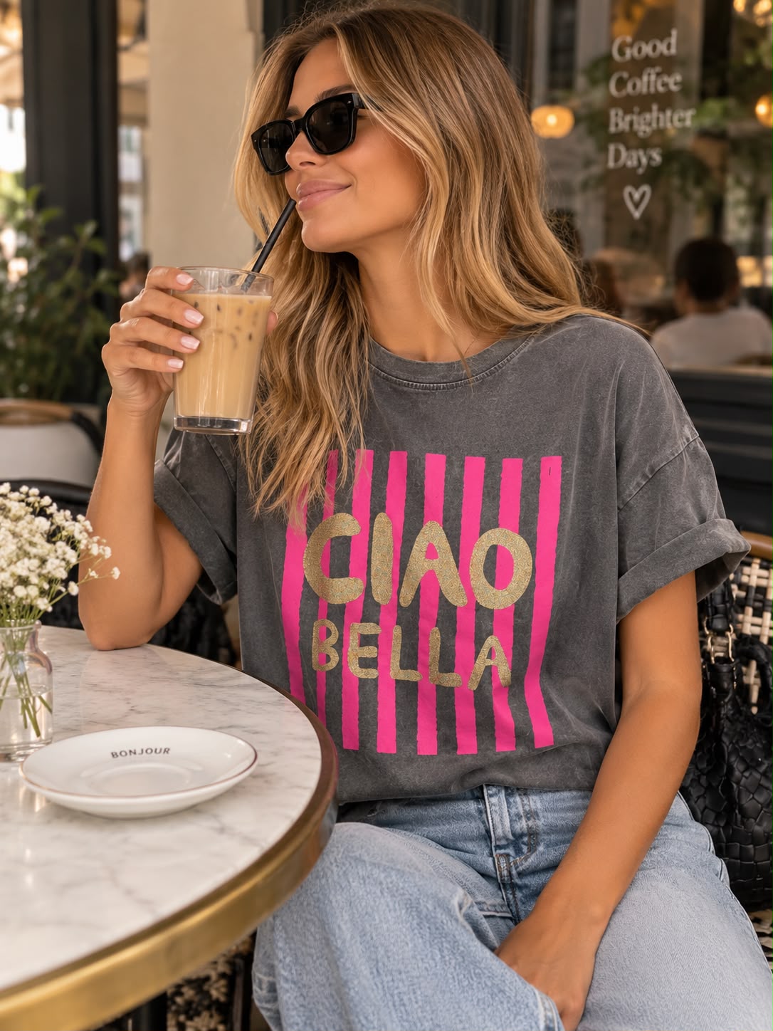 T-shirt Ciao Bella