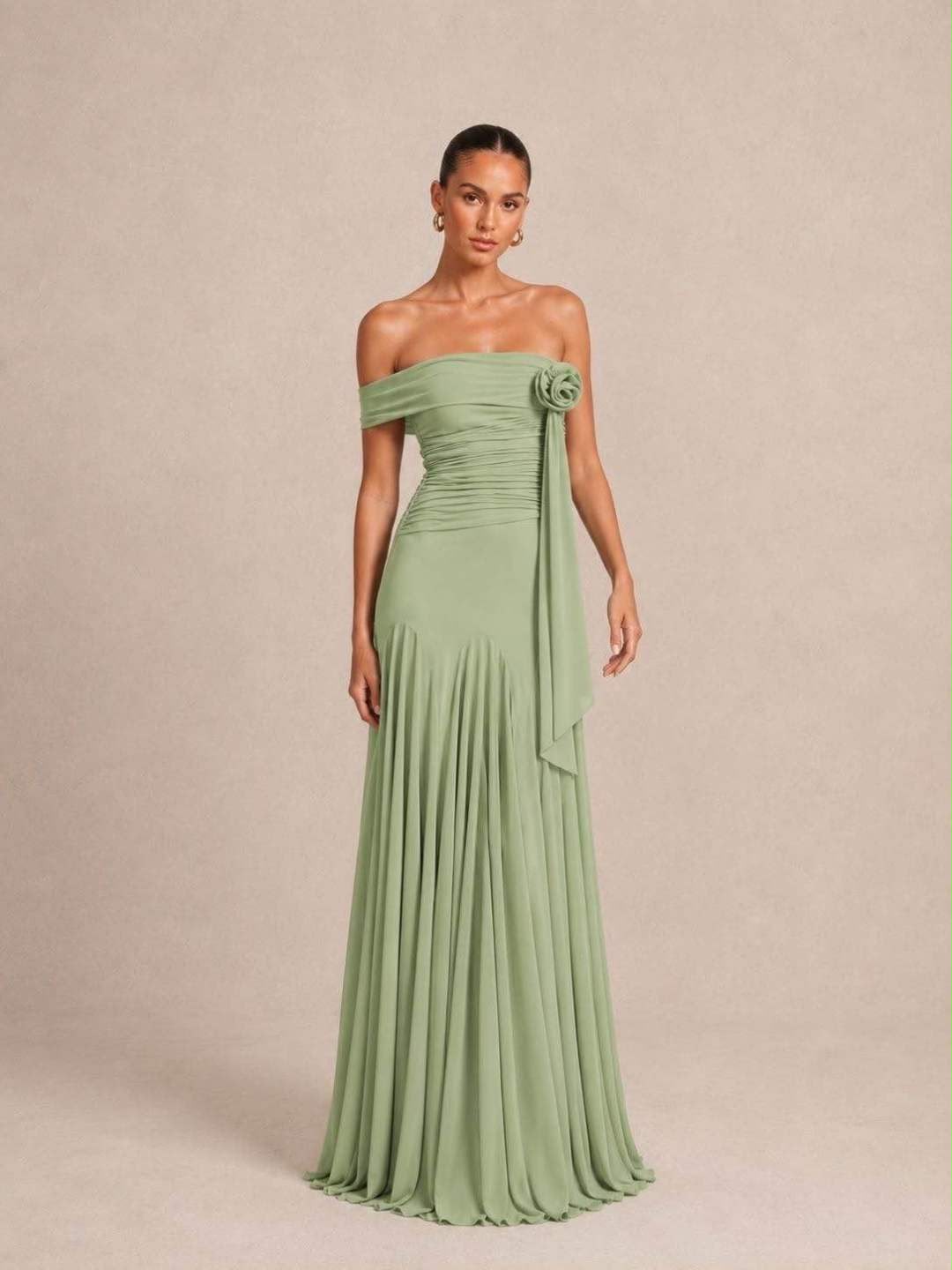 Vestido Mira Verde Água