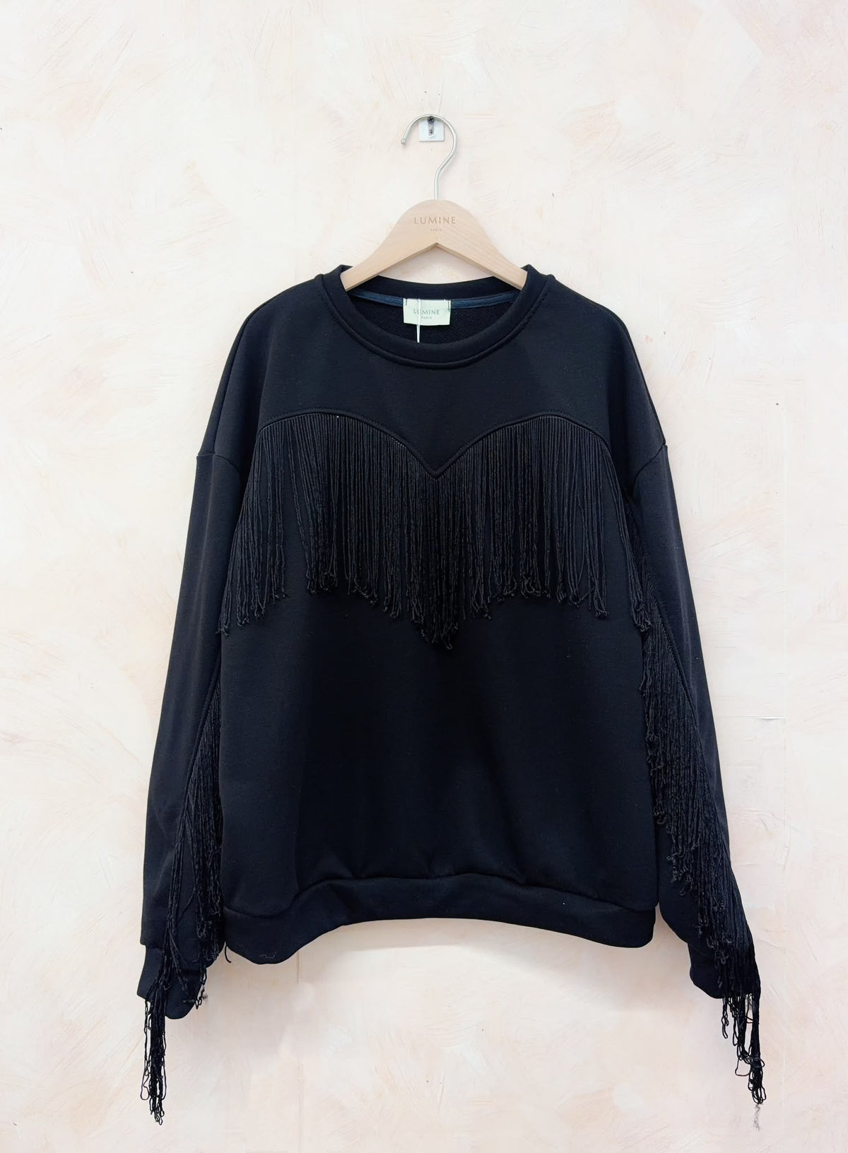 Sweat com franjas