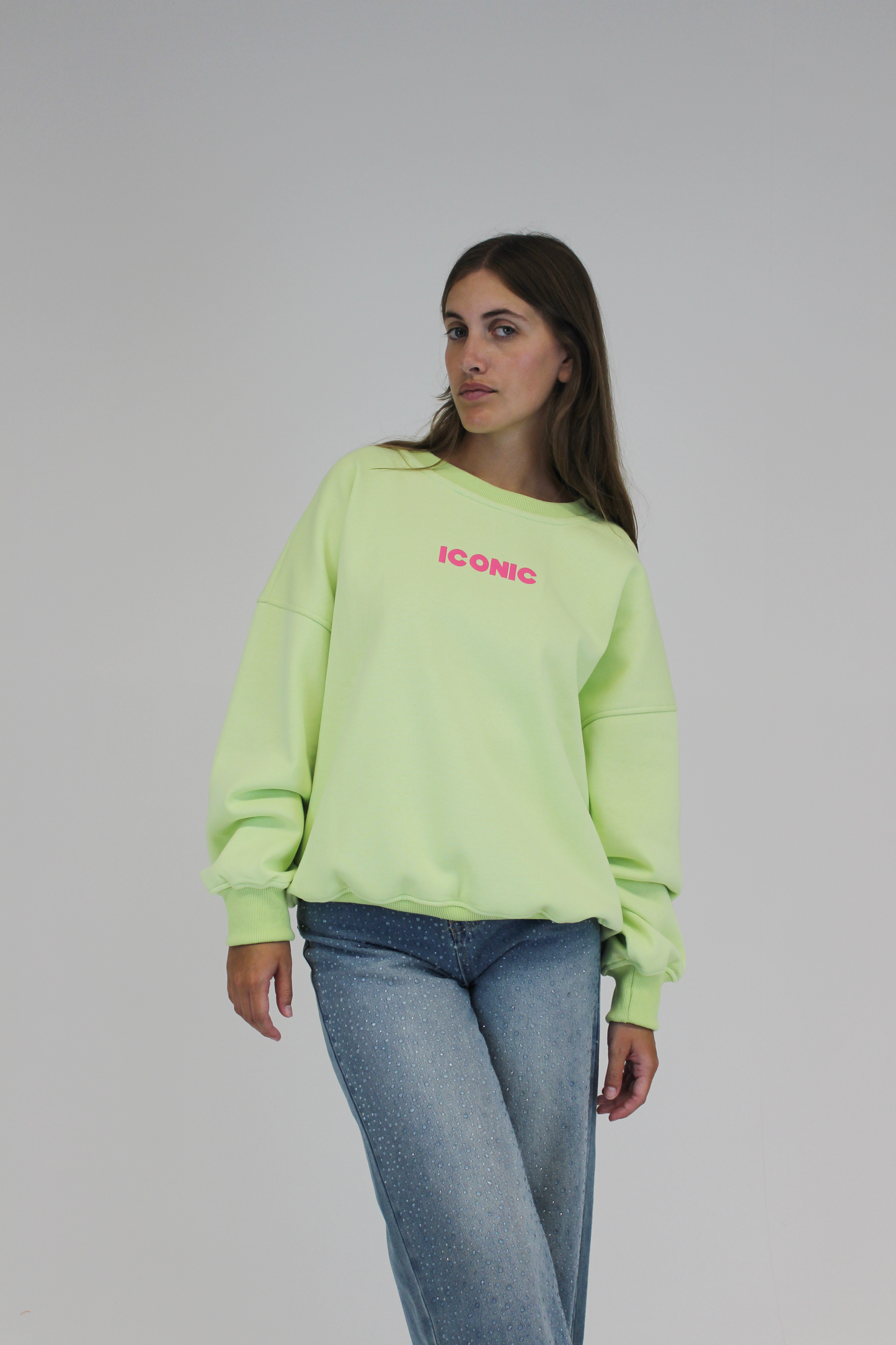 Sweat Iconic Verde Lima