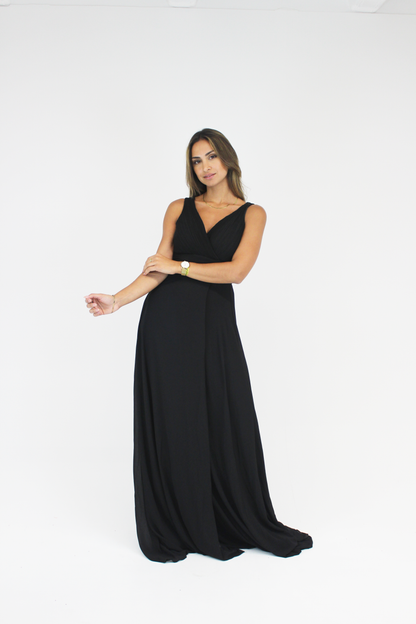 Vestido comprido Preto