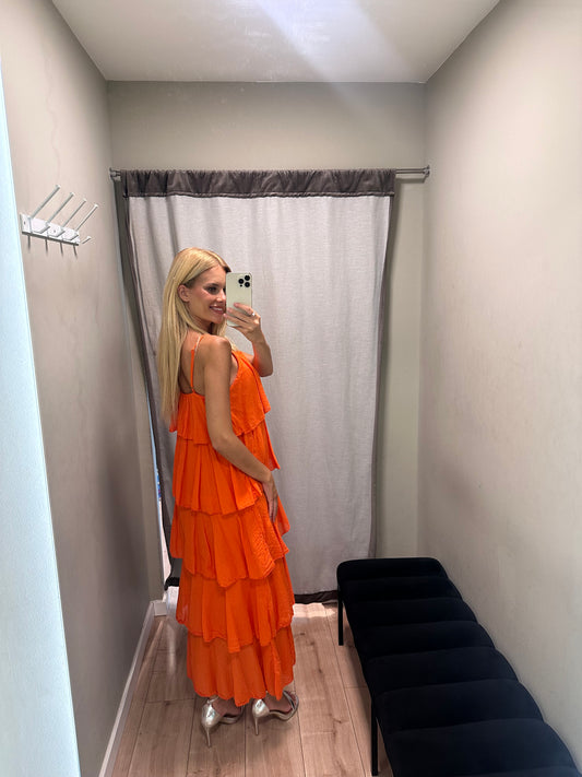 Vestido Mira Laranja