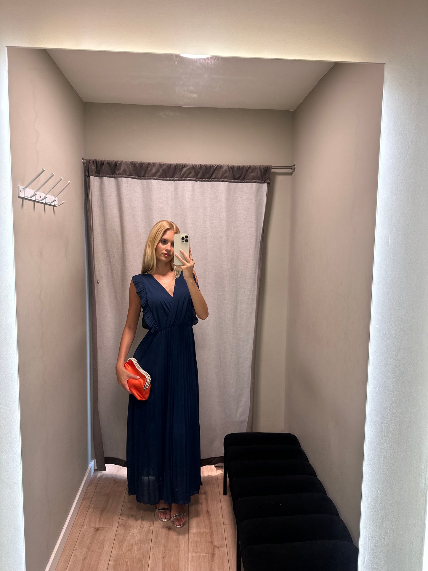Vestido Laura Petróleo