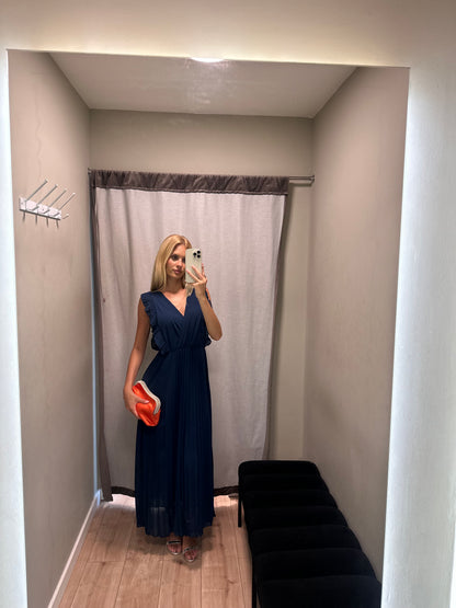 Vestido Laura Petróleo