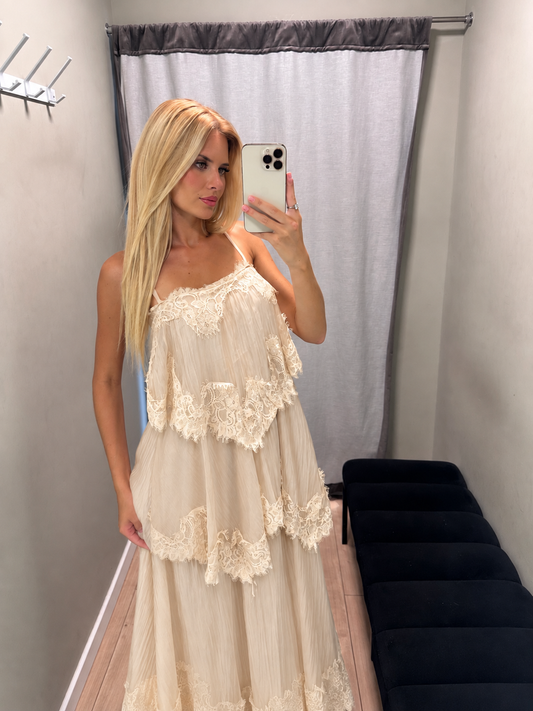 Vestido Vilma Crú