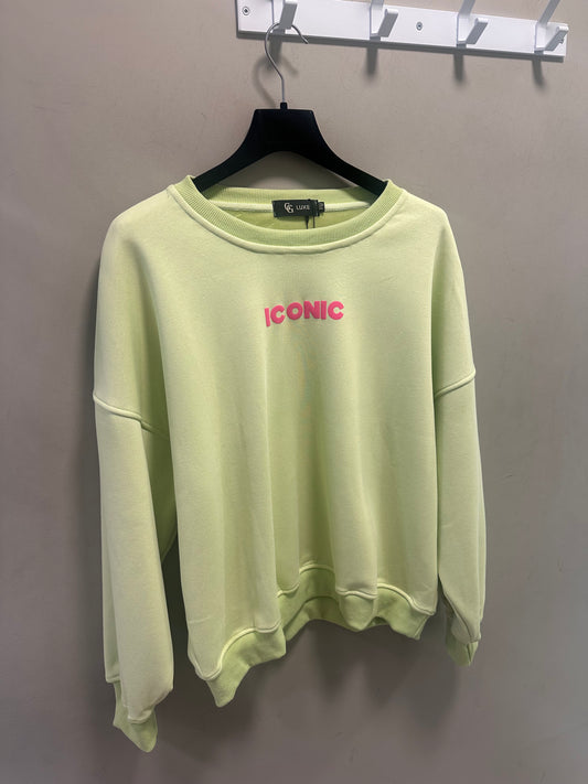 Sweat Iconic Verde Lima