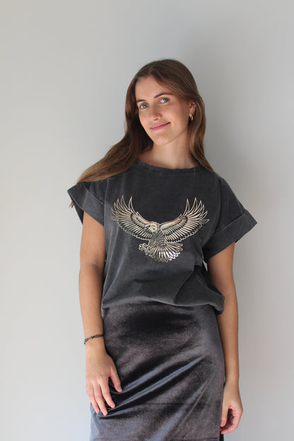 T-shirt águia dourada