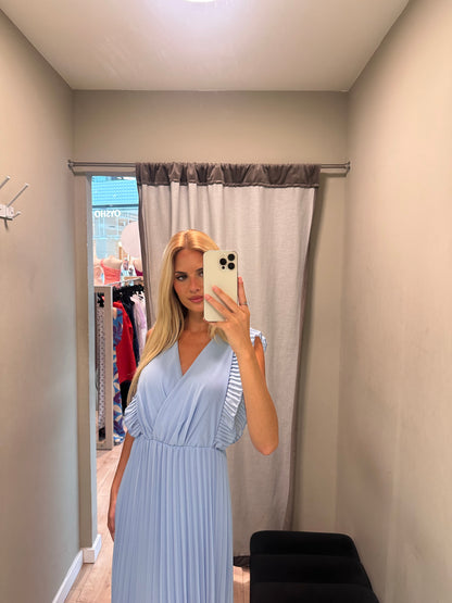 Vestido Laura Azul Claro