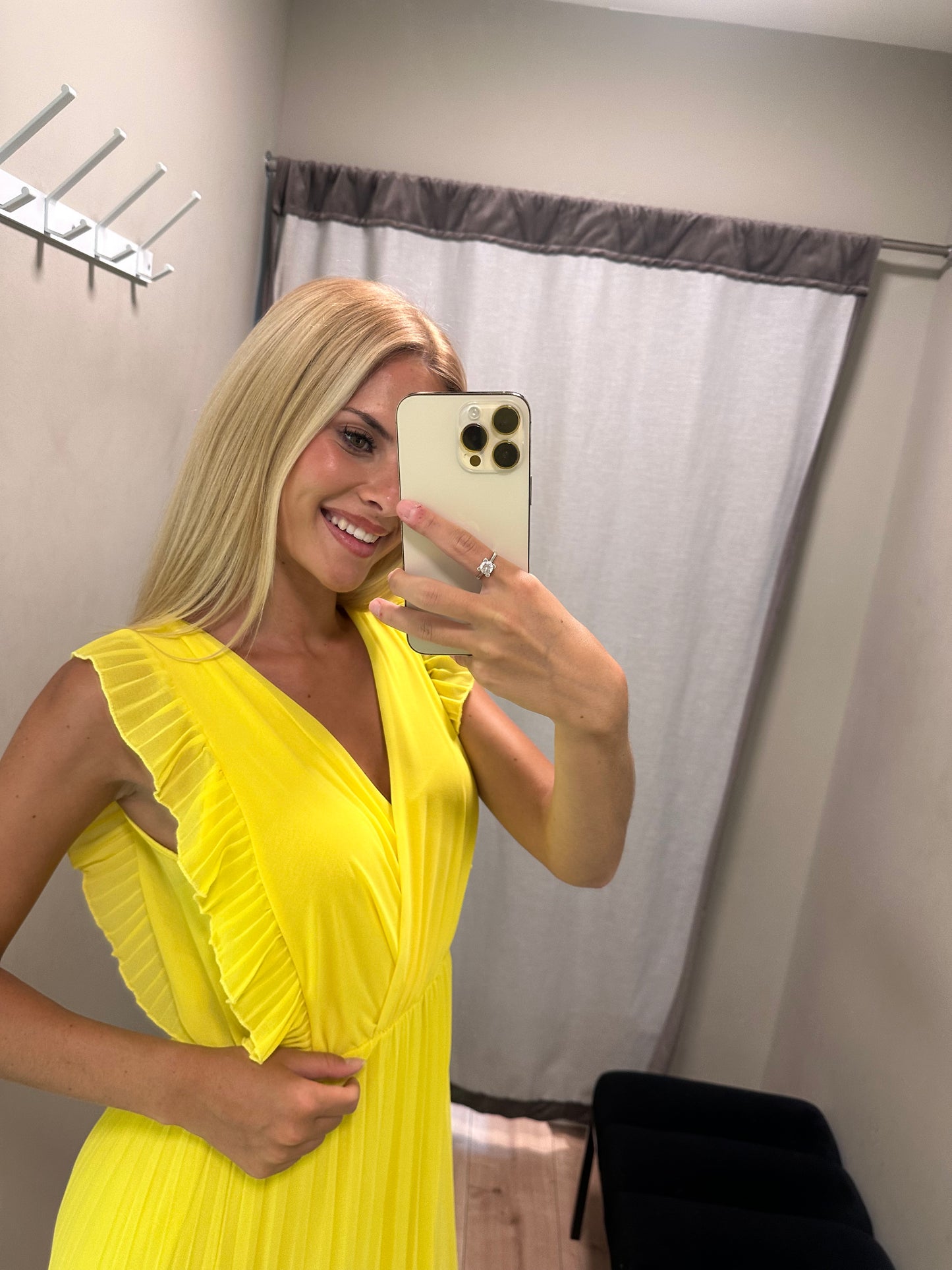 Vestido Laura amarelo