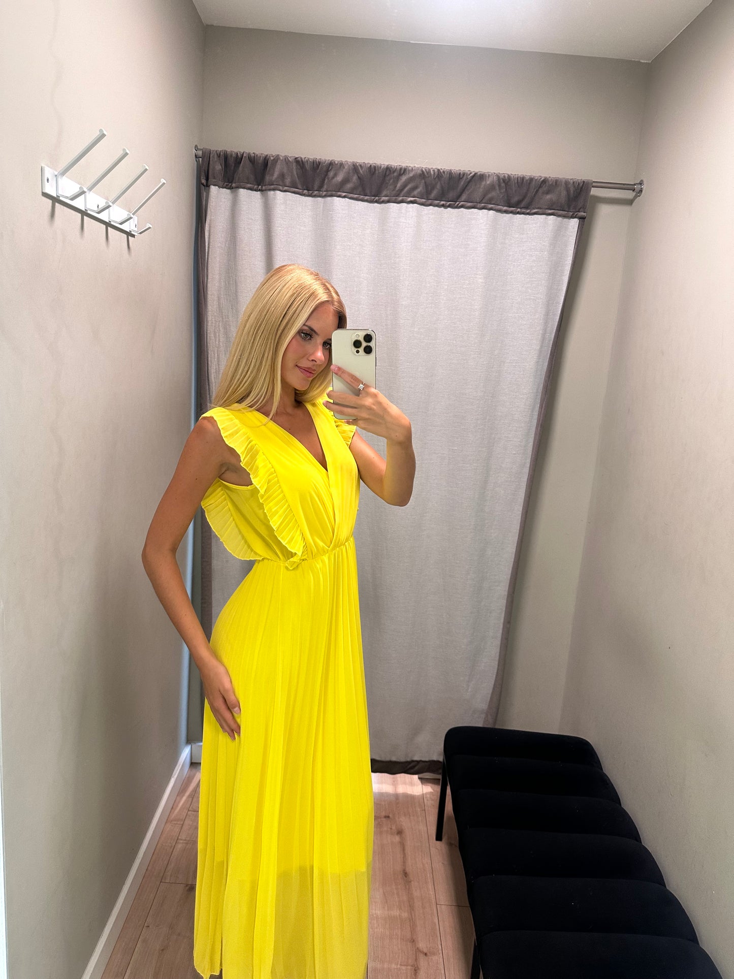 Vestido Laura amarelo