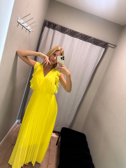 Vestido Laura amarelo