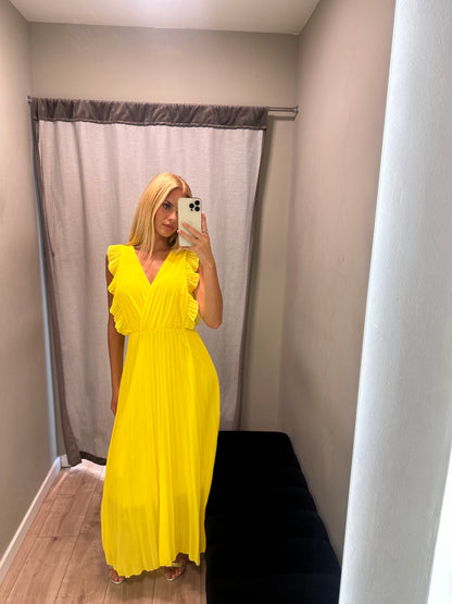 Vestido Laura amarelo