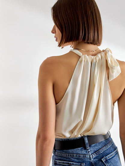 Top decote halter