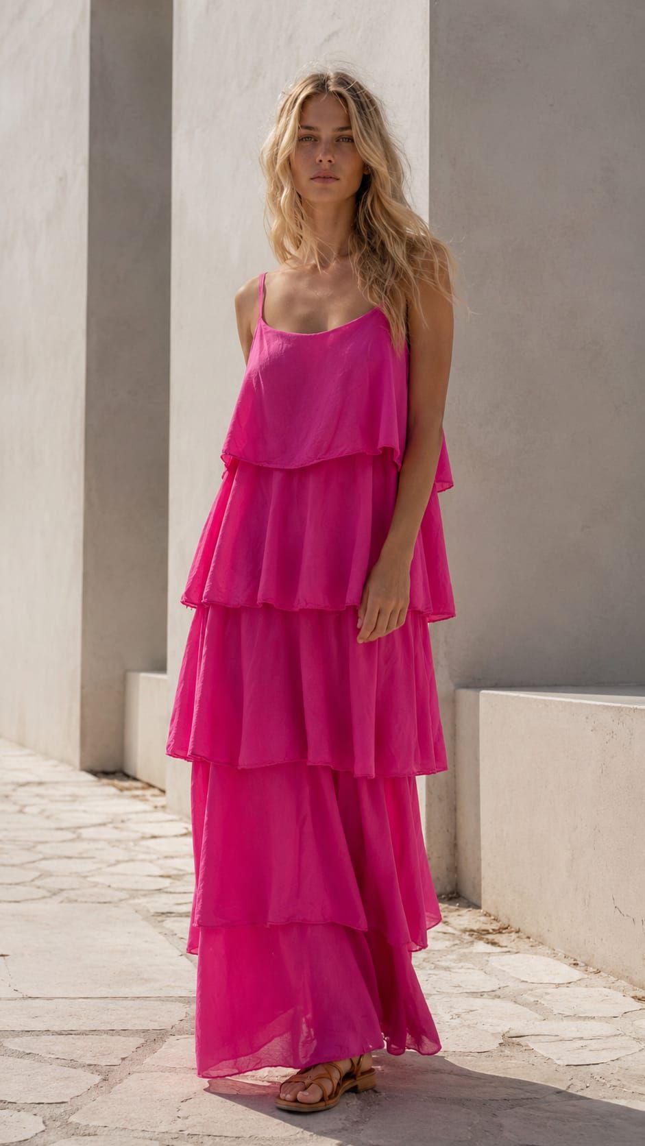 Vestido Mira Fúcsia