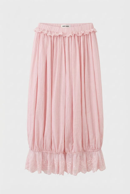 Calça com folho