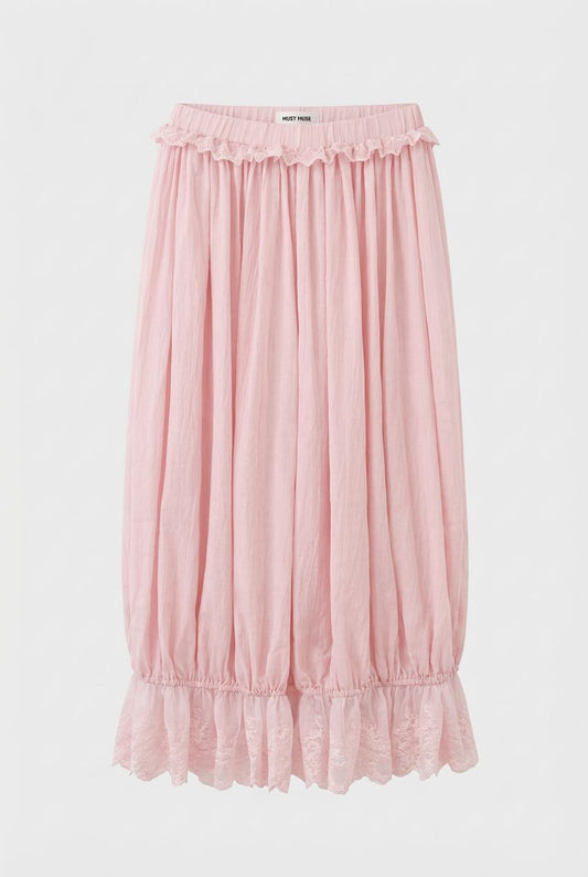 Calça com folho