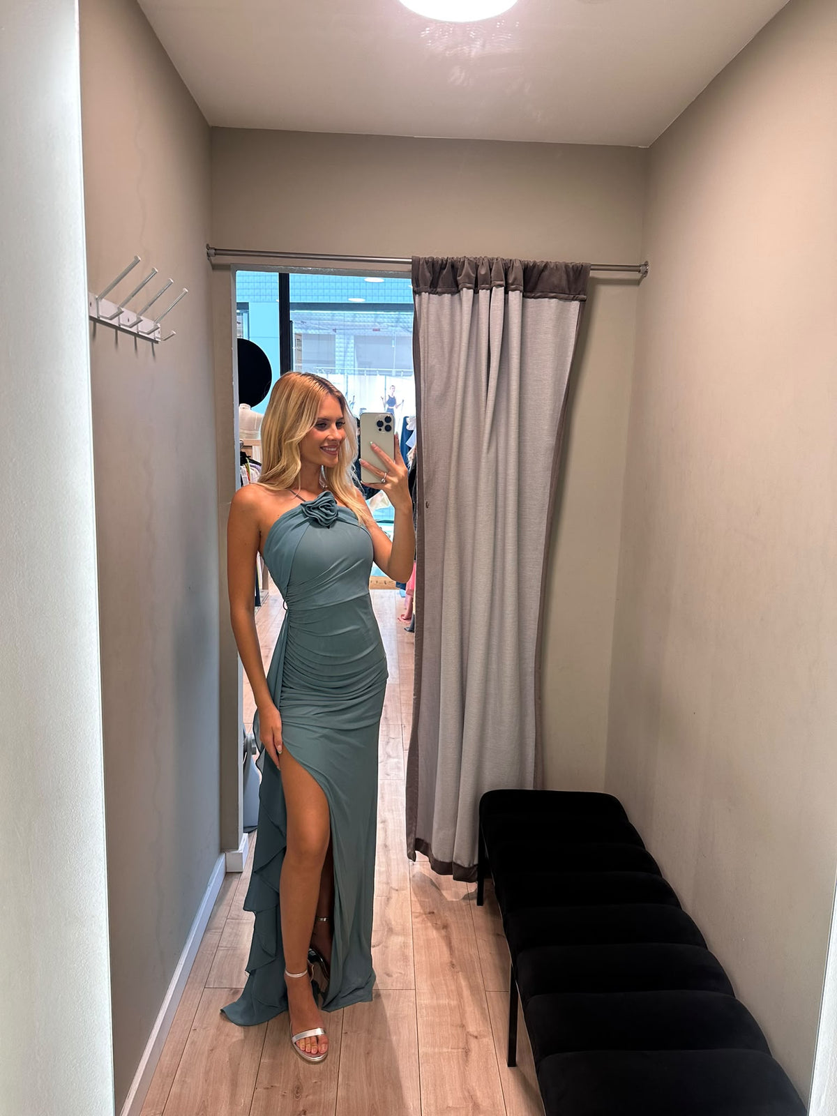 Vestido Luiza Turquesa