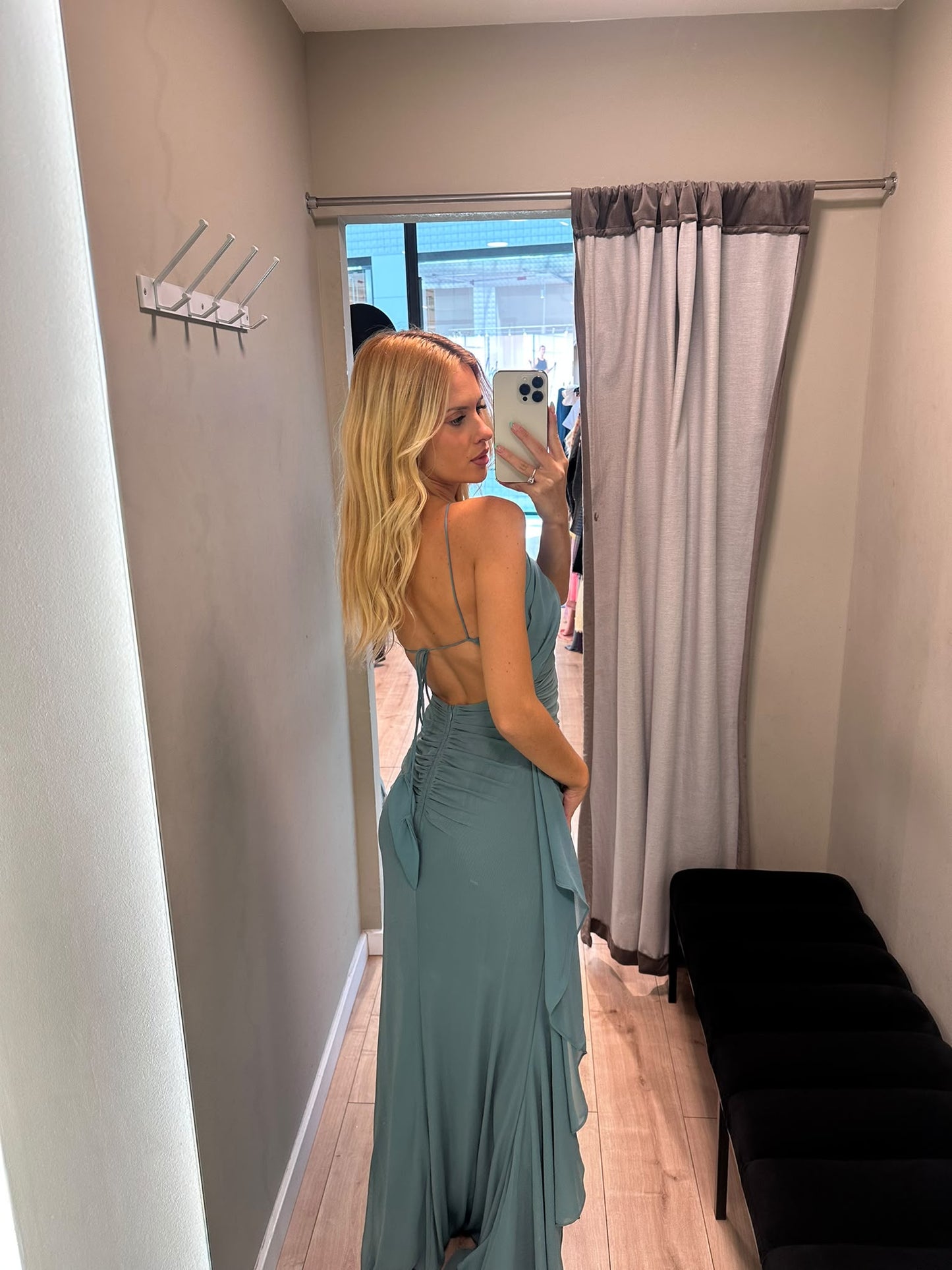 Vestido Luiza Turquesa