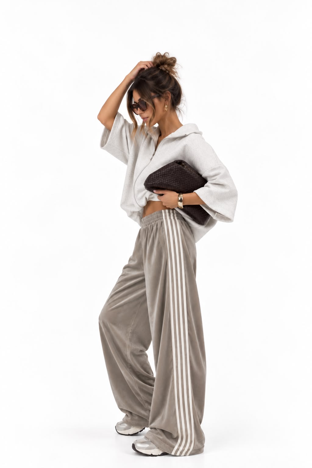 Jogger de veludo