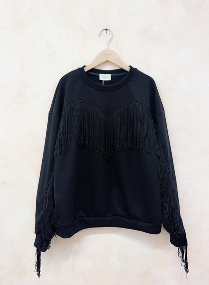 Sweat com franjas