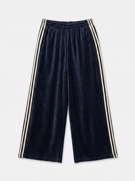 Jogger de veludo Azul Marinho